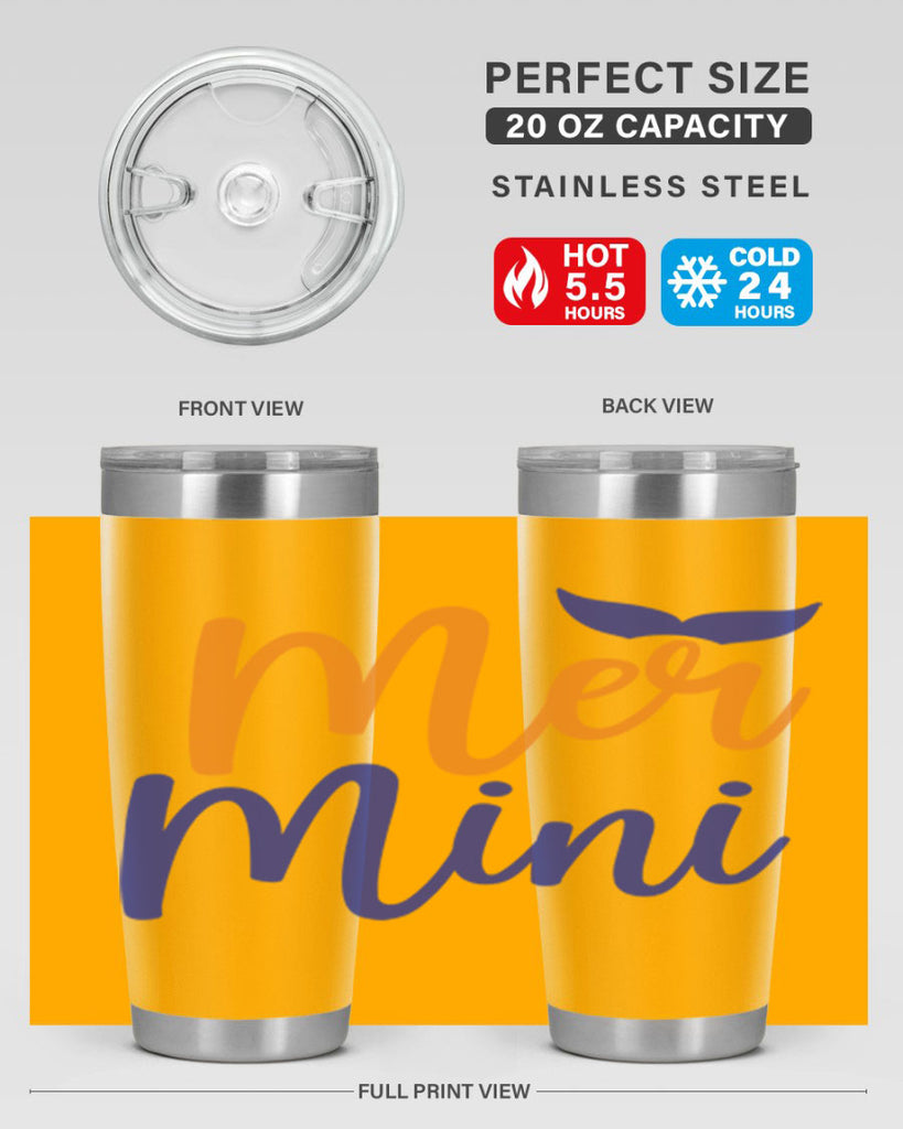 Mer Mini 337#- mermaid- Tumbler