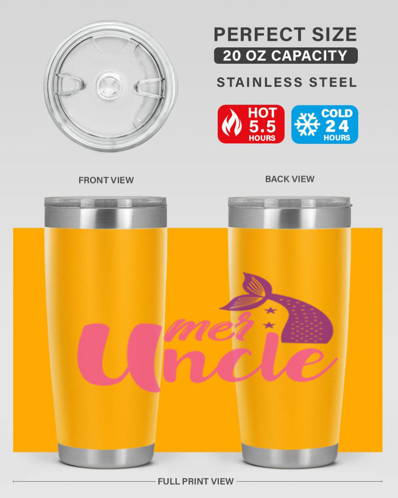 Mer Uncle 347#- mermaid- Tumbler