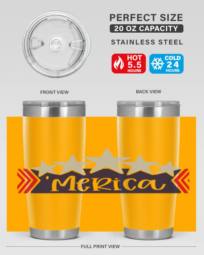 Merica Style 135#- Fourt Of July- Tumbler