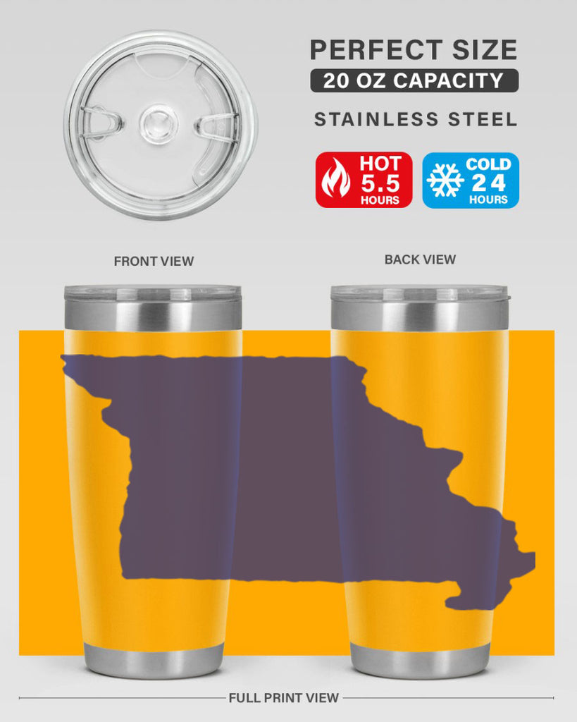Missouri 26#- stateflags- Tumbler