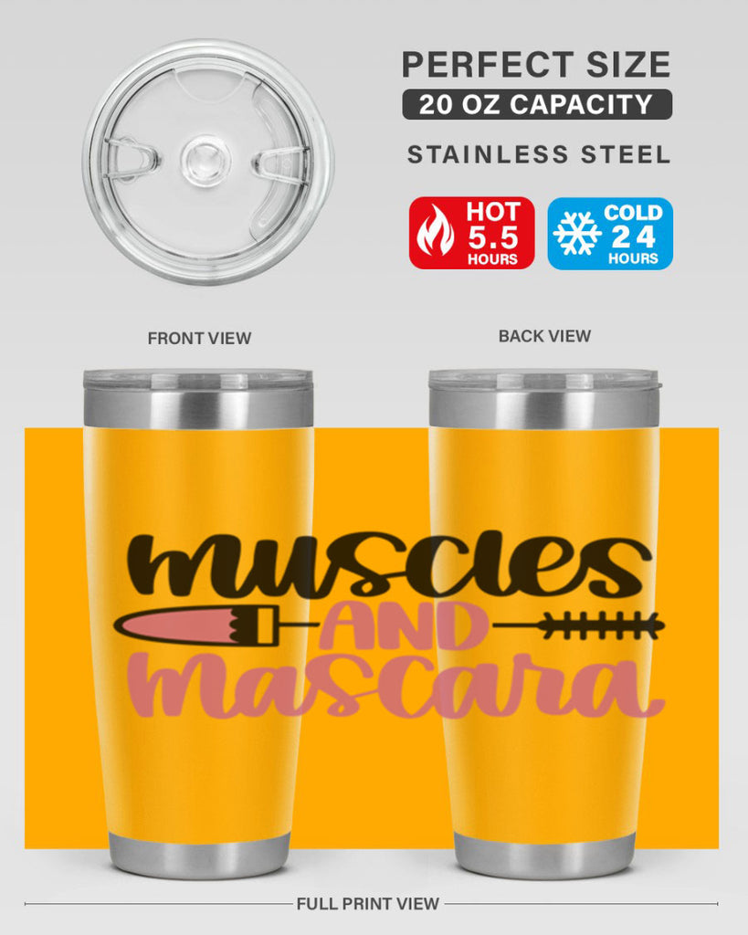 Muscles And Mascara Style 35#- make up- Tumbler