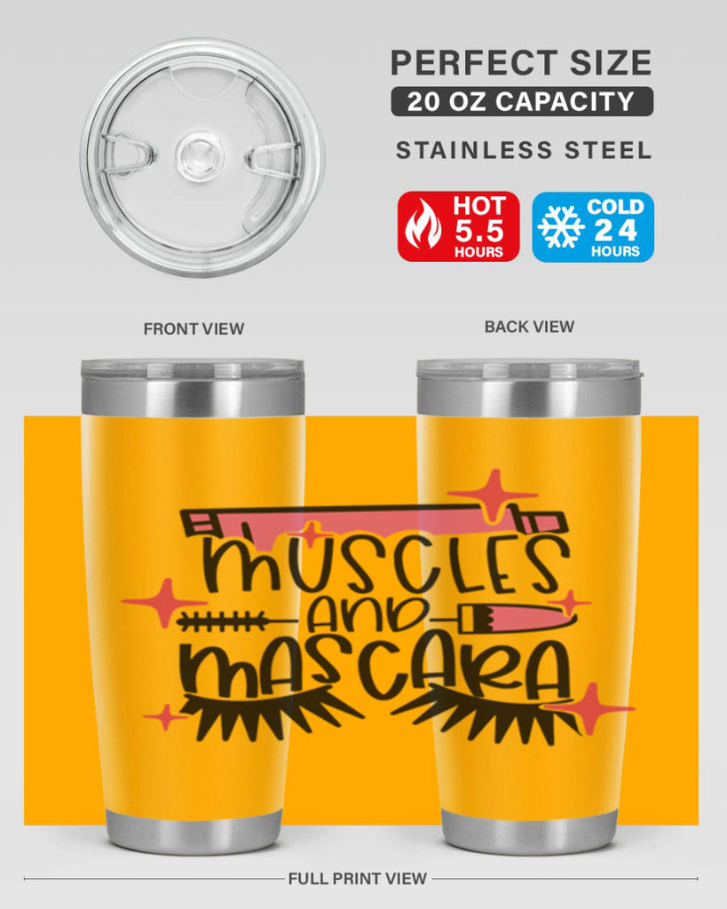 Muscles And Mascara Style 36#- make up- Tumbler