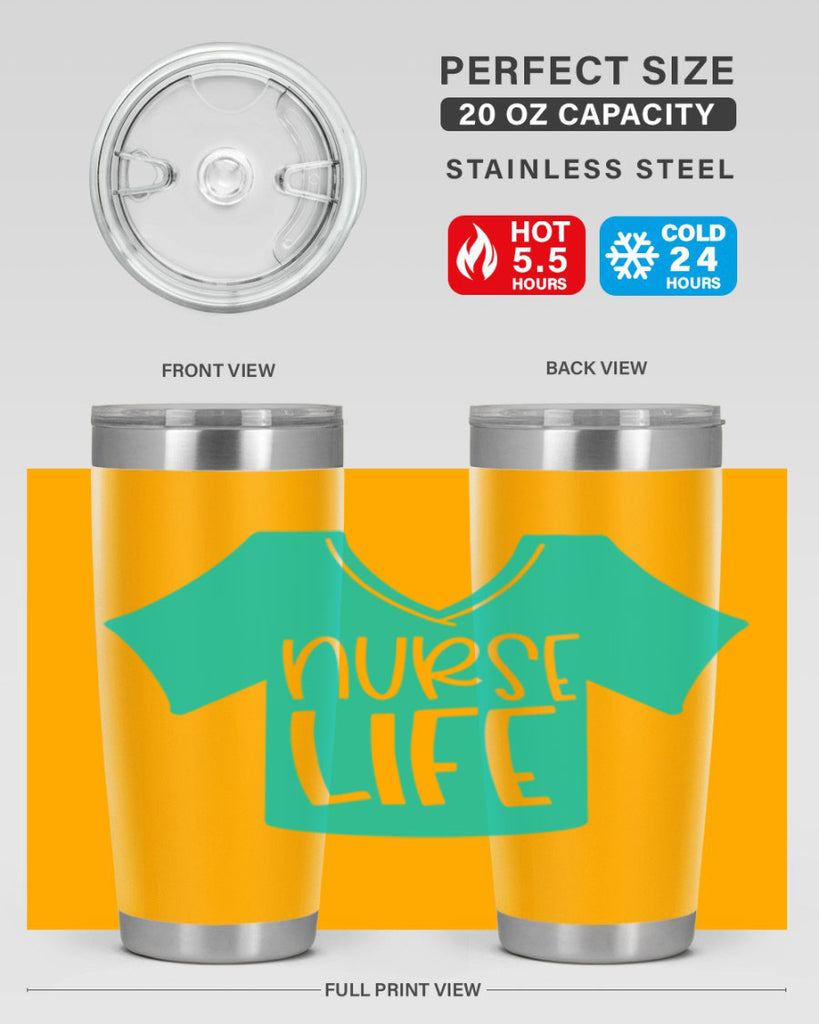 Nurse Life Style Style 105#- nurse- tumbler