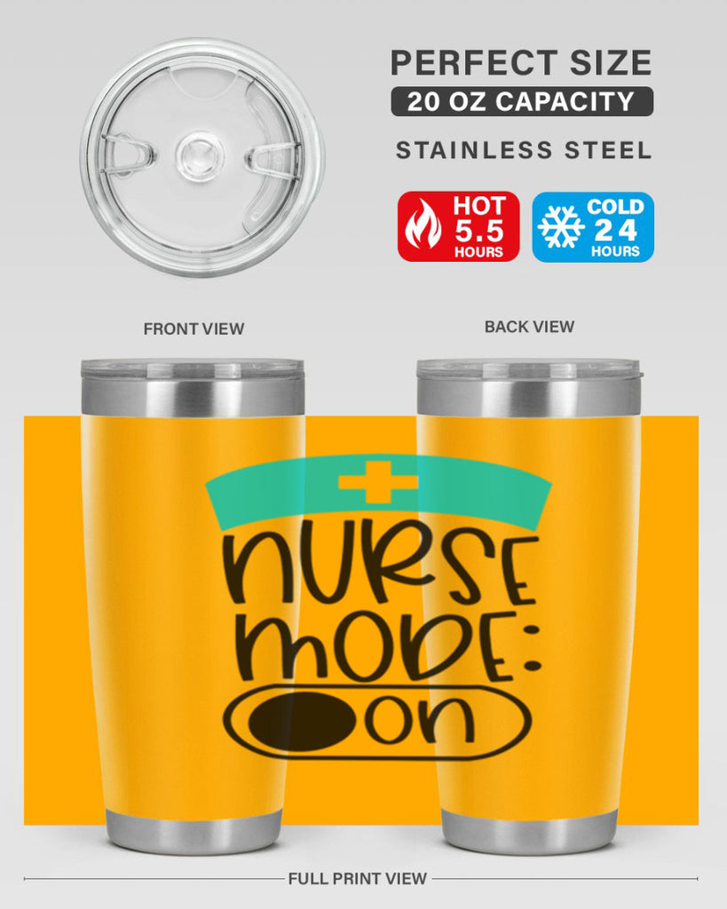 Nurse Mode On Style Style 103#- nurse- tumbler