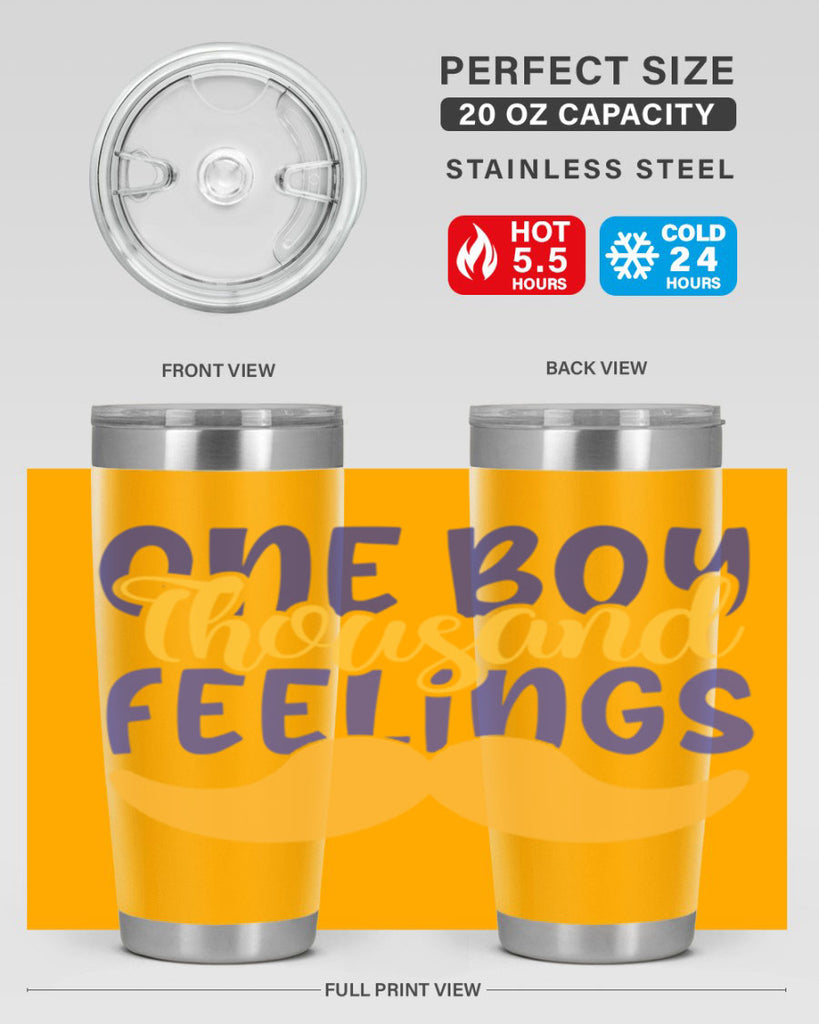 One Boy Thousand Feelings Style 209#- baby- tumbler