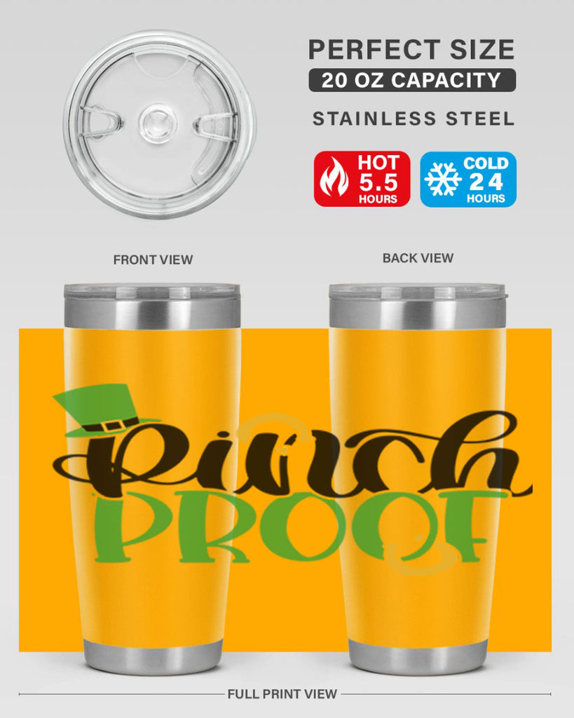 Pinch Proof Style 37#- St Patricks Day- Tumbler