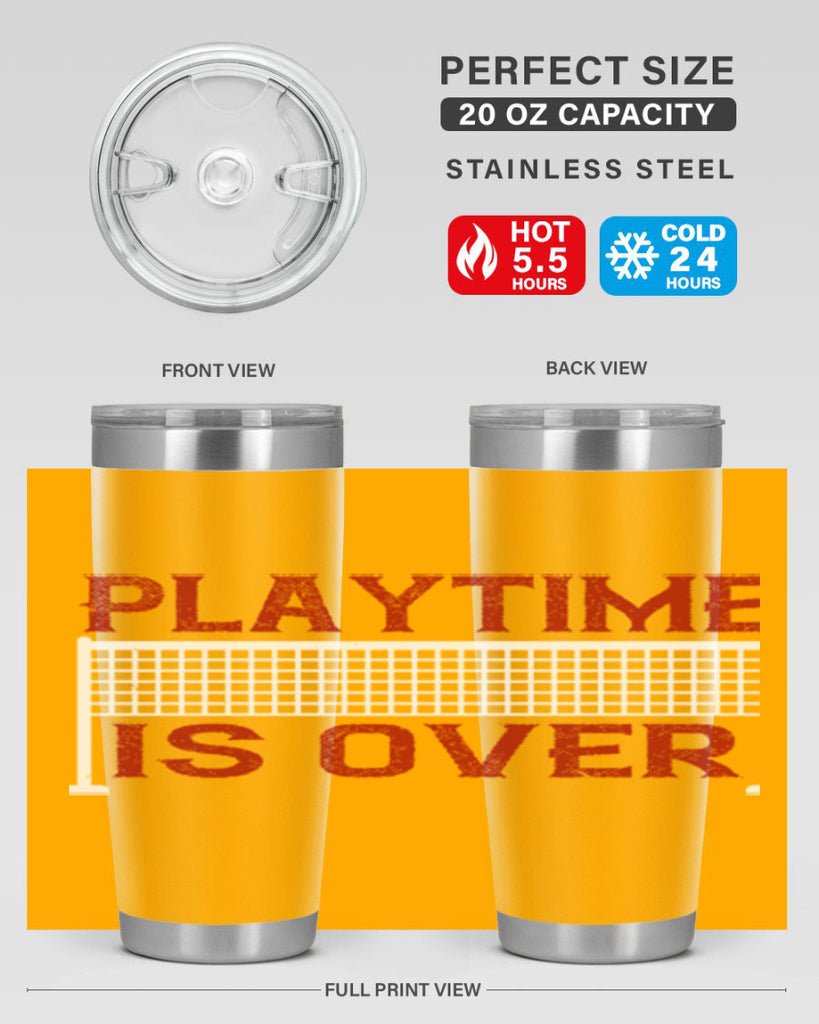 Playtime is over 1932#- badminton- Tumbler