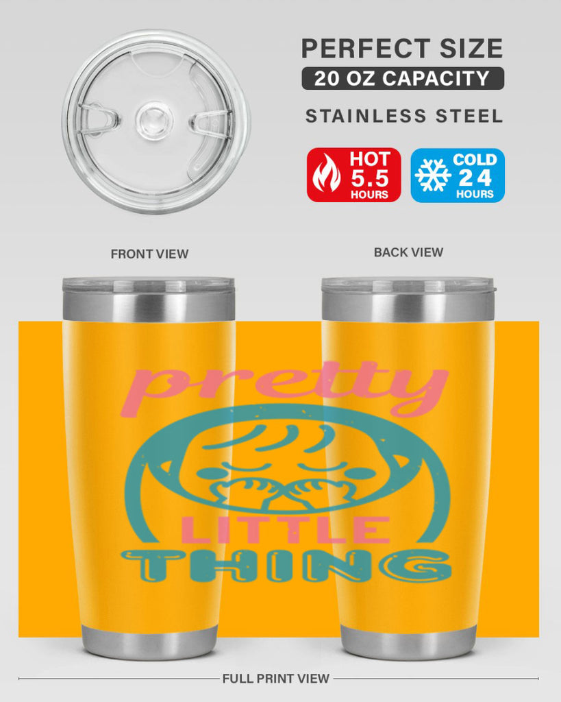 Pretty little Thing Style 19#- baby shower- tumbler