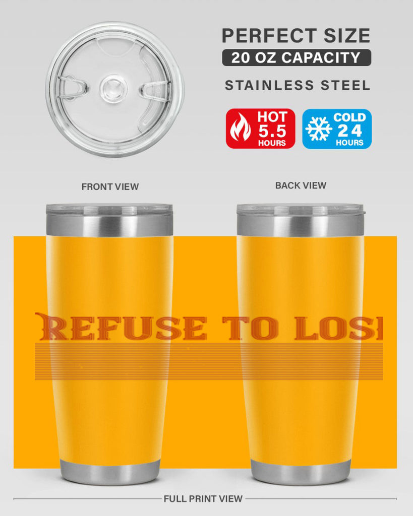 Refuse to lose 1902#- badminton- Tumbler