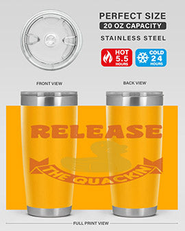 Release The Quackin Style 20#- duck- Tumbler