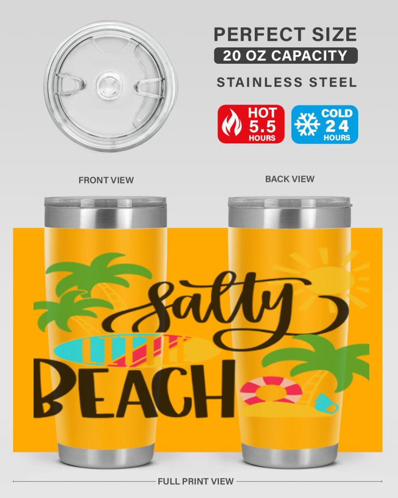 Satly Little Beach Style 26#- summer- Tumbler
