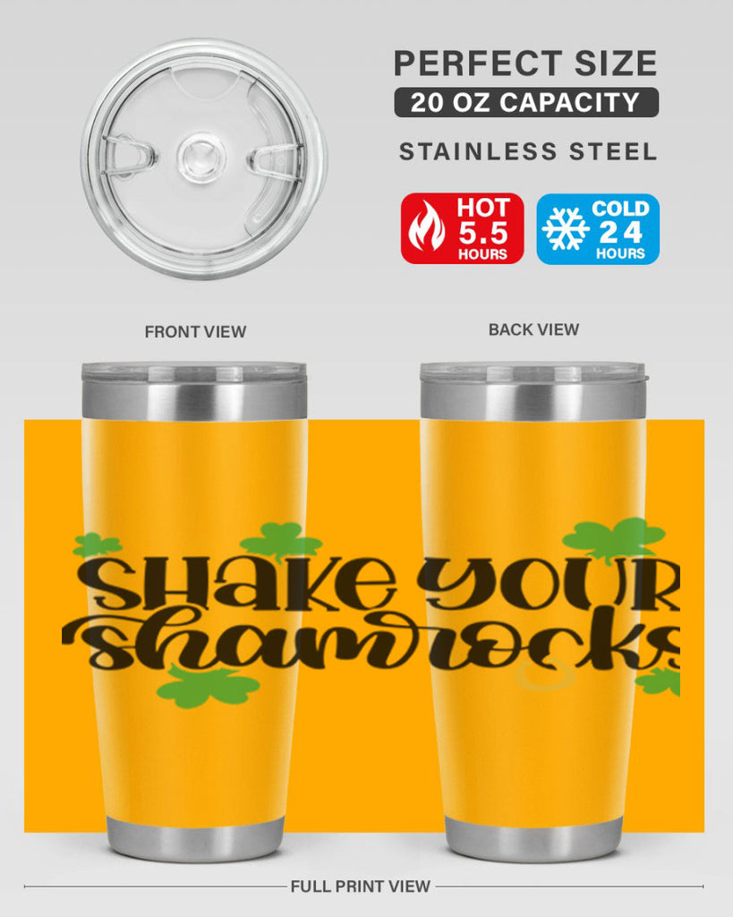 Shake Your Shamrocks Style 32#- St Patricks Day- Tumbler