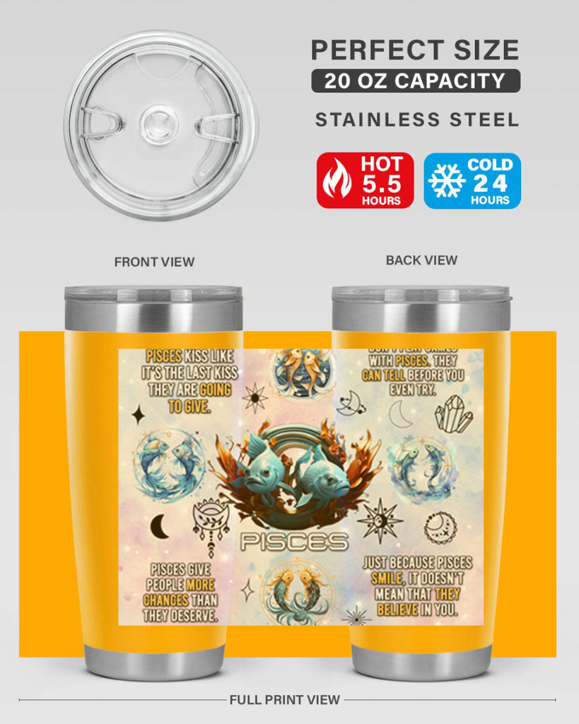 Straightpisces 475#- zodiac- Tumbler