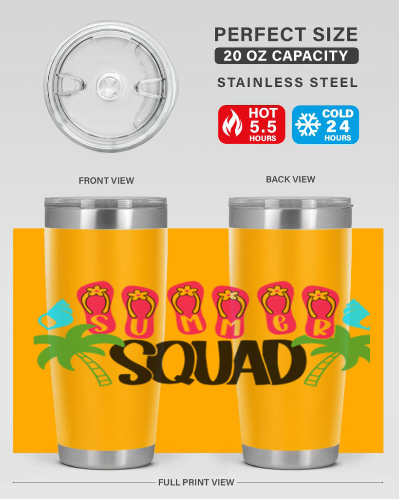 Summer Squad Style 22#- summer- Tumbler