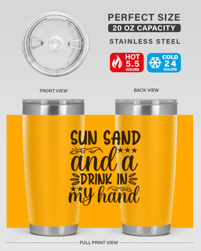 Sunsandandadrink 482#- zodiac- Tumbler