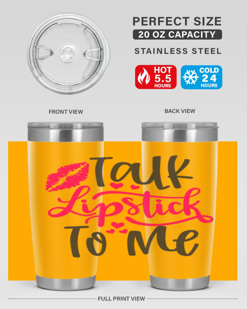 Talk Lipstick To Me Style 217#- make up- Tumbler