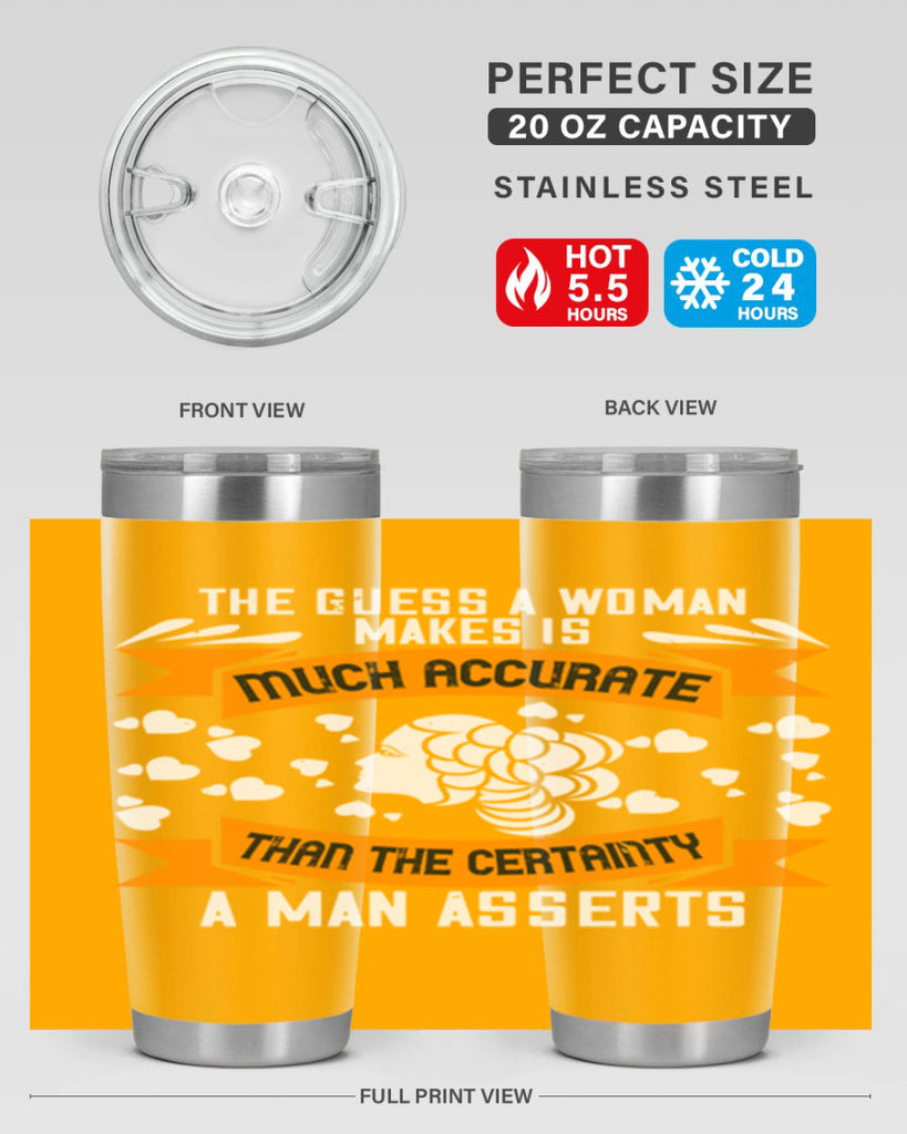 The guess a woman makes is much accurate Style 31#- womens day- Tumbler