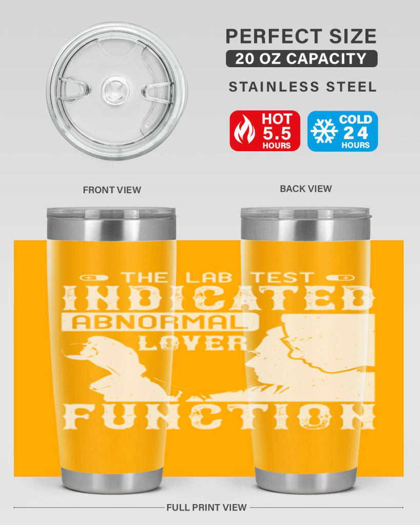 The lab test indicated abnormal lover function Style 22#- medical- tumbler