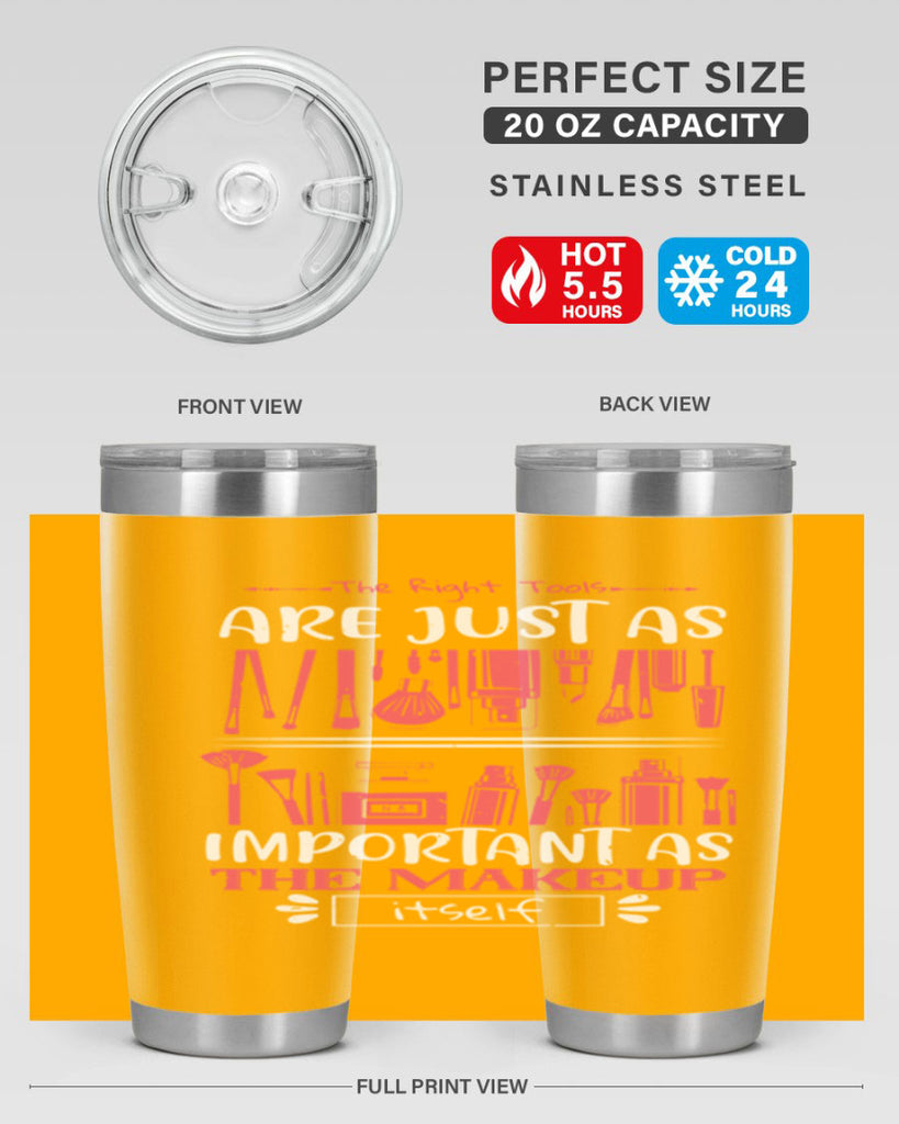 The right tools are just as important as the makeup itself Style 181#- make up- Tumbler