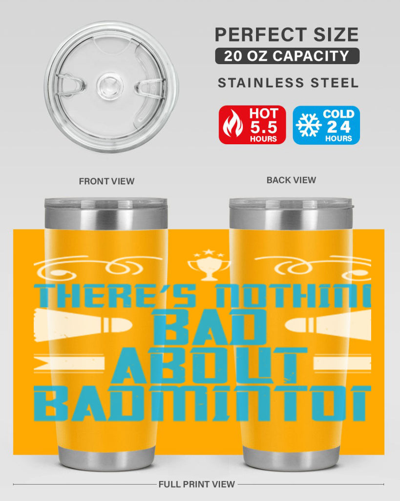 There’s nothing bad about Badminton 1812#- badminton- Tumbler