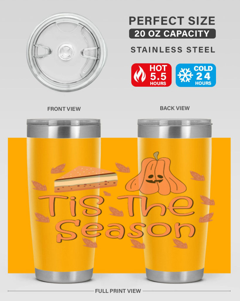 Tis The Season 618#- fall- Tumbler