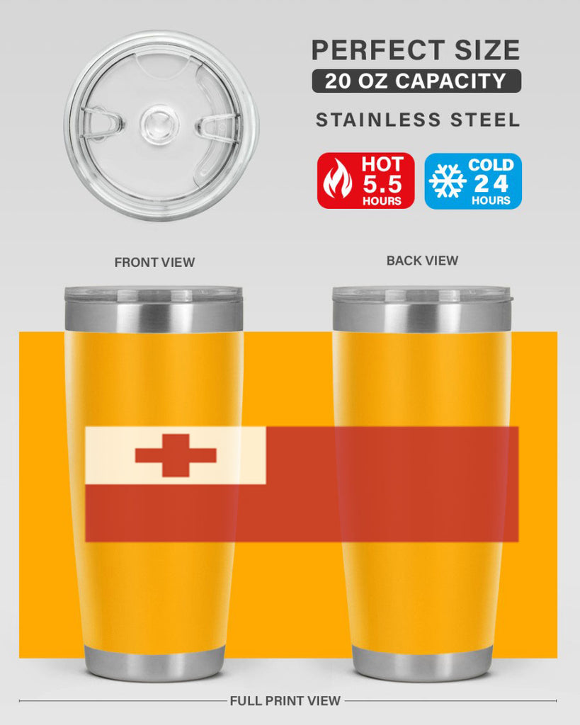 Tonga 20#- world flags- Tumbler