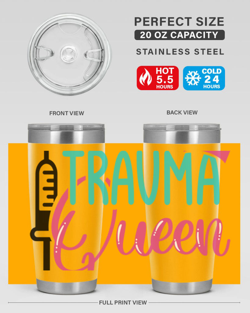Trauma Queen Style Style 12#- nurse- tumbler