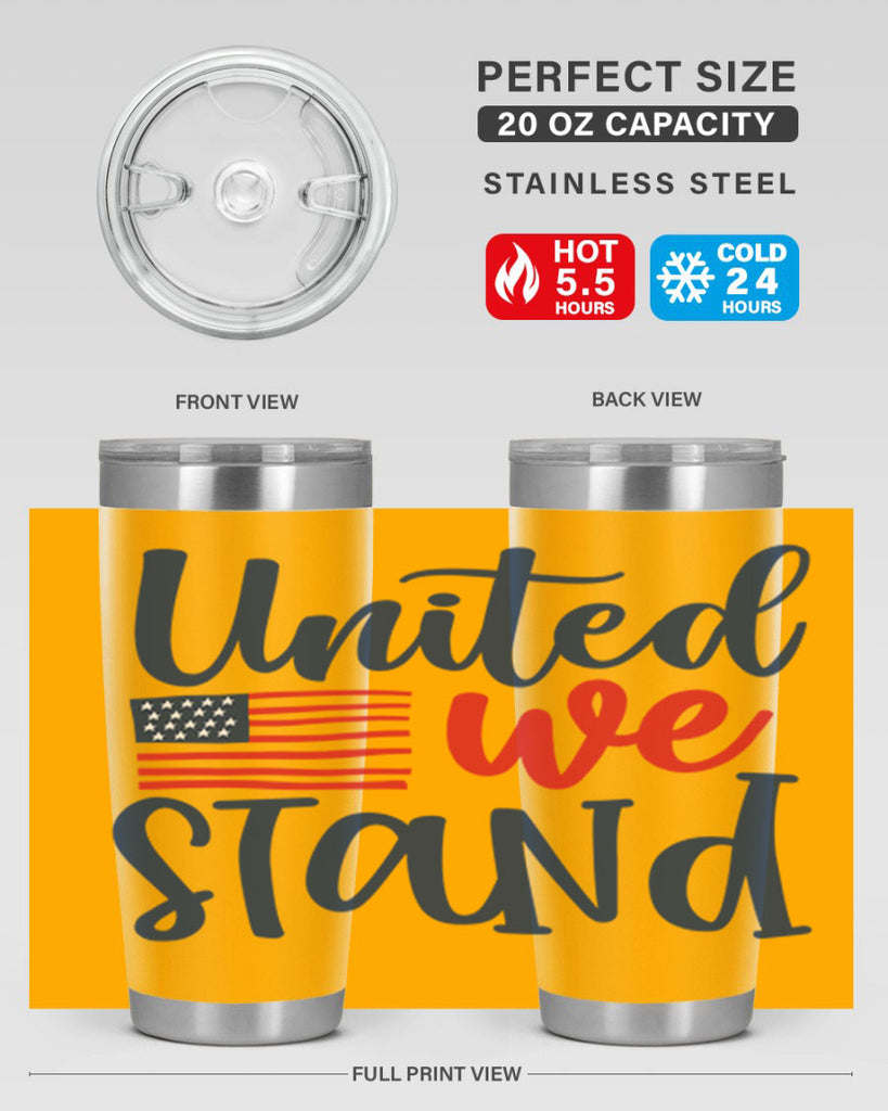 United we stand Style 9#- Fourt Of July- Tumbler
