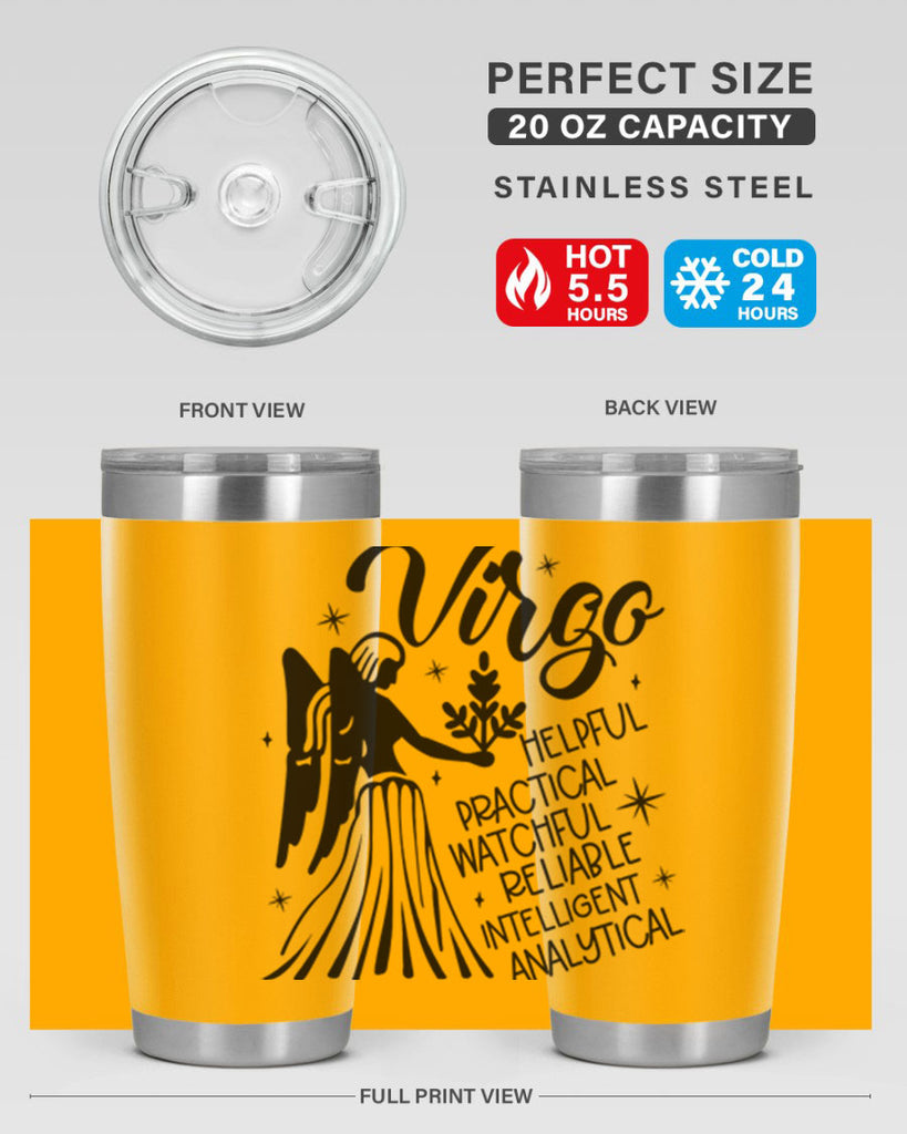 Virgo 533#- zodiac- Tumbler