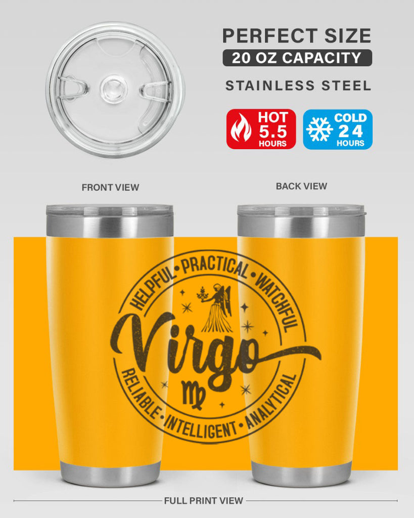 Virgo 535#- zodiac- Tumbler