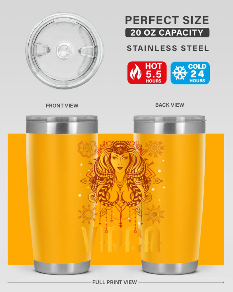Virgo 542#- zodiac- Tumbler