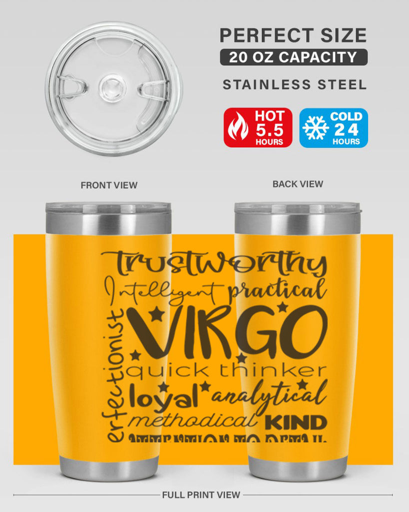 Virgo 574#- zodiac- Tumbler