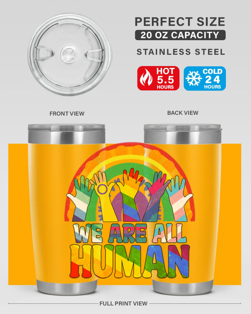 We Are All Human Pride Ally Rainbow Lgbt 25#- lgbt- Tumbler