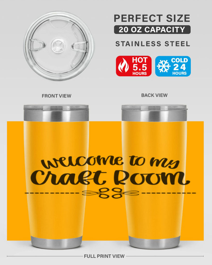 Welcome To My Craft Room 2#- crafting- Tumbler