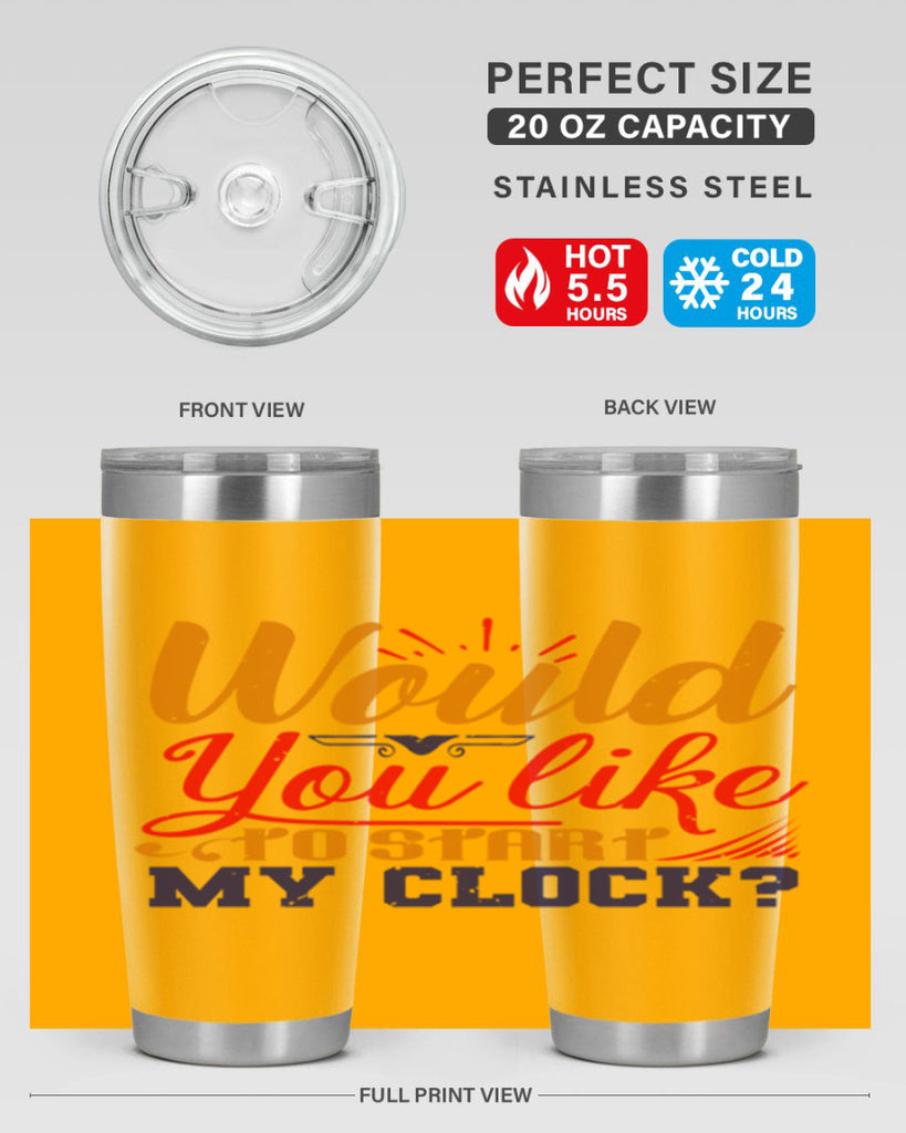 Would you like to start my clock 13#- chess- Tumbler