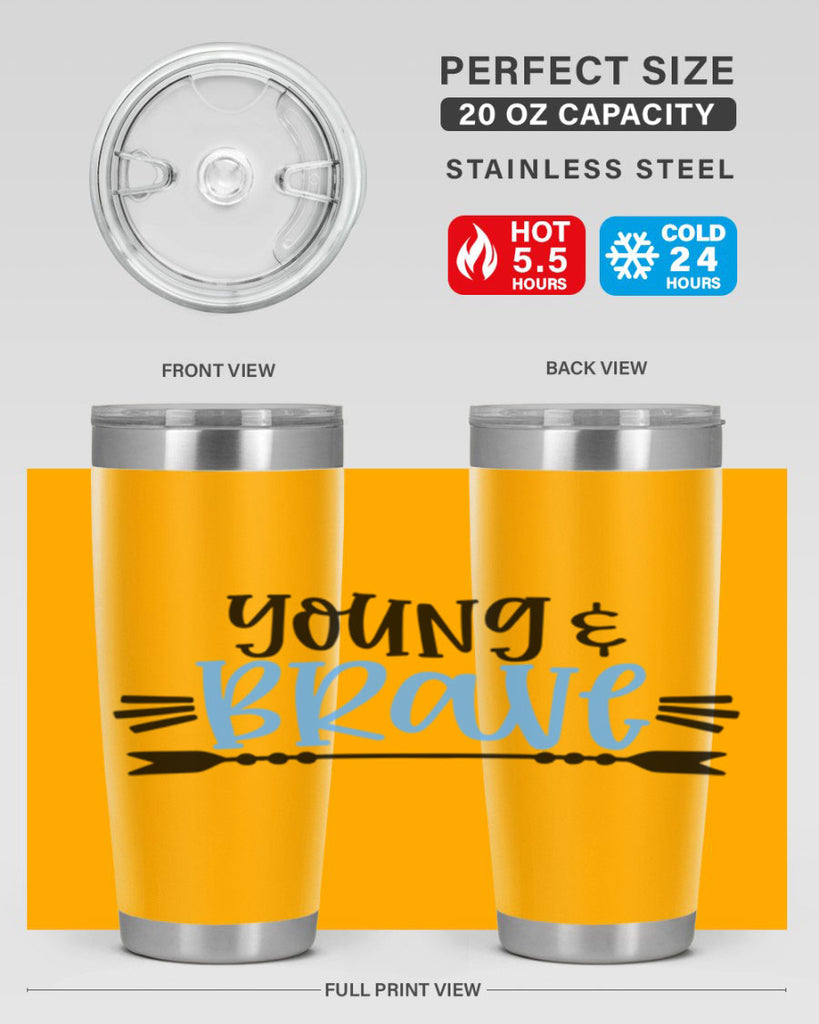 Young Brave Style 11#- baby- tumbler