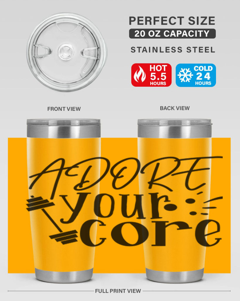 adore your core Style 111#- summer- Tumbler