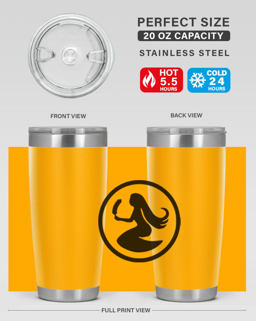 aquarius 80#- zodiac- Tumbler