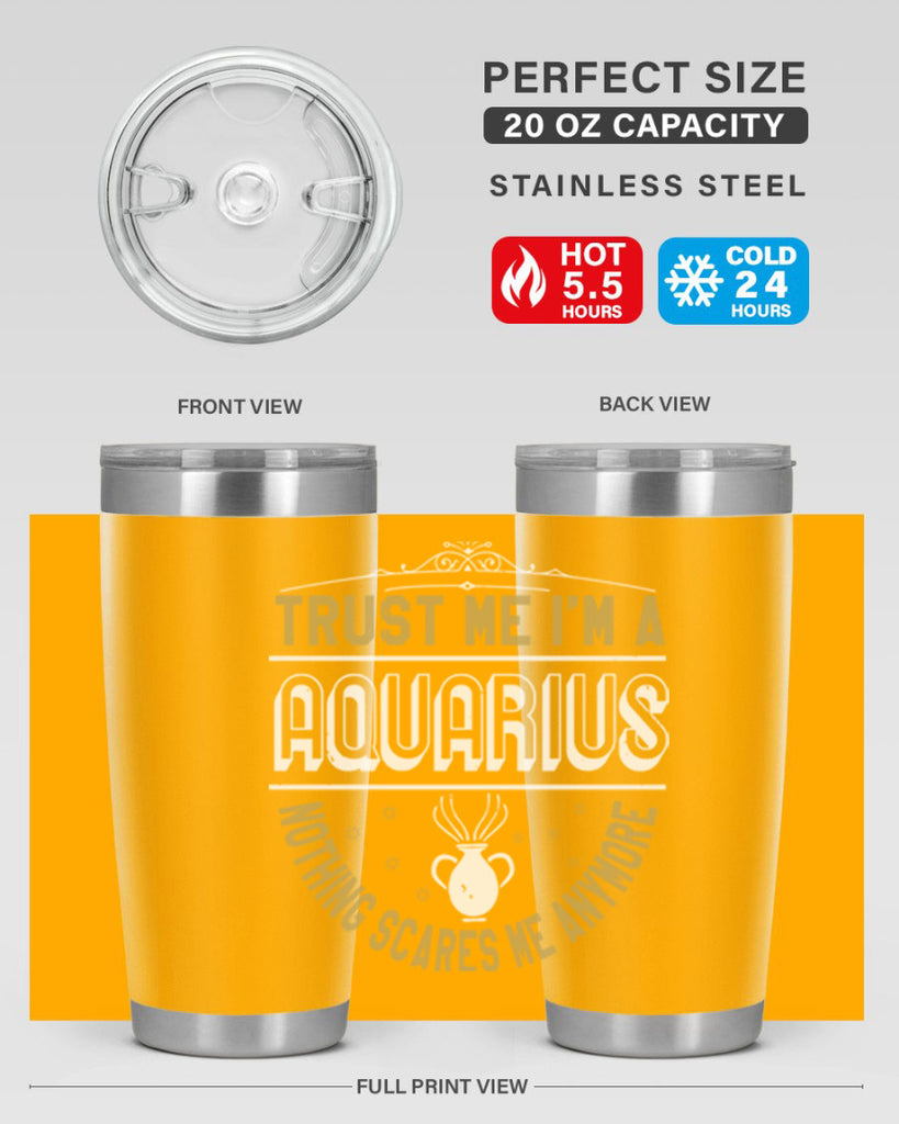 aquarius 87#- zodiac- Tumbler