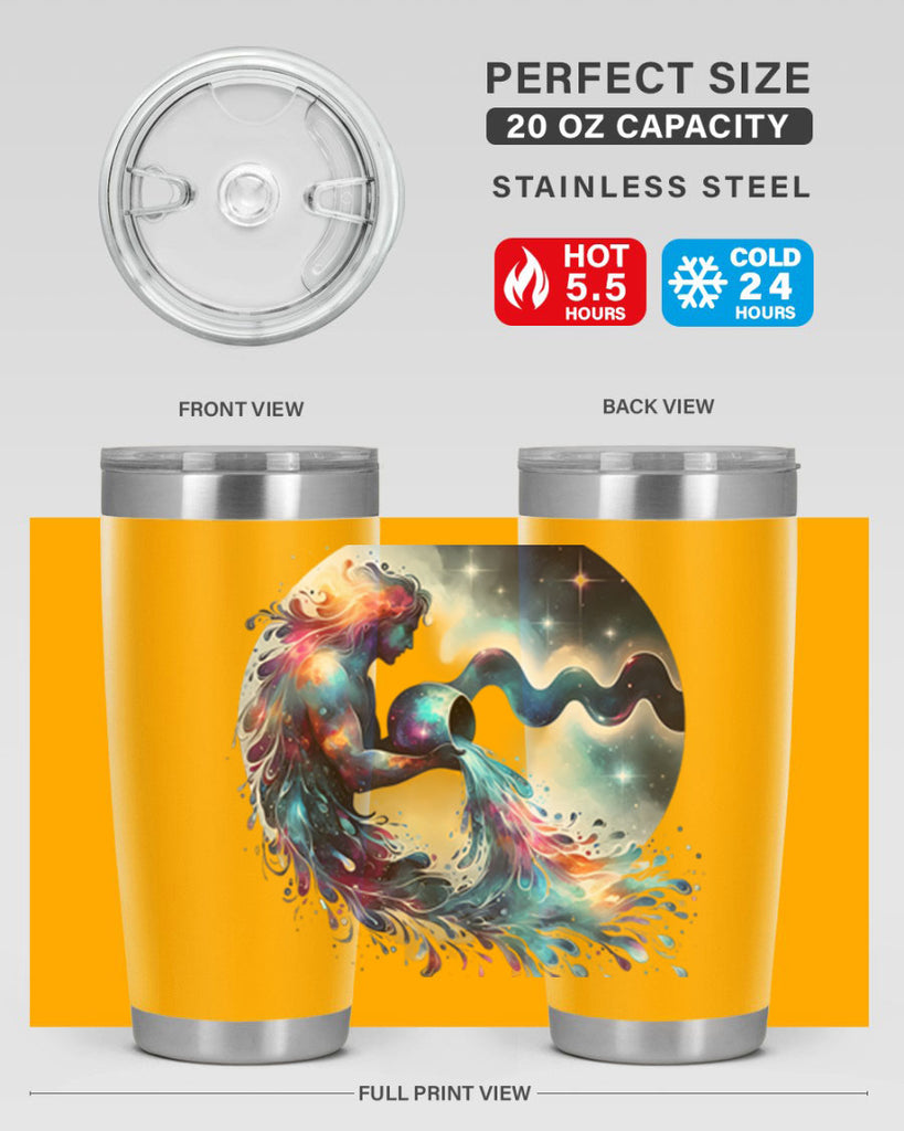 aquarius 88#- zodiac- Tumbler