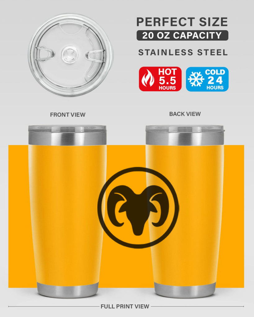 aries 131#- zodiac- Tumbler