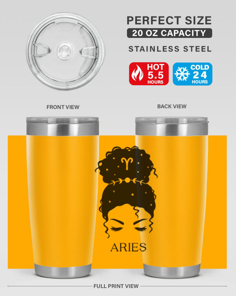 aries 132#- zodiac- Tumbler