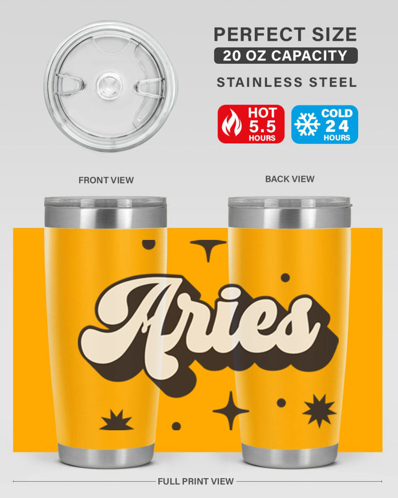 aries 133#- zodiac- Tumbler