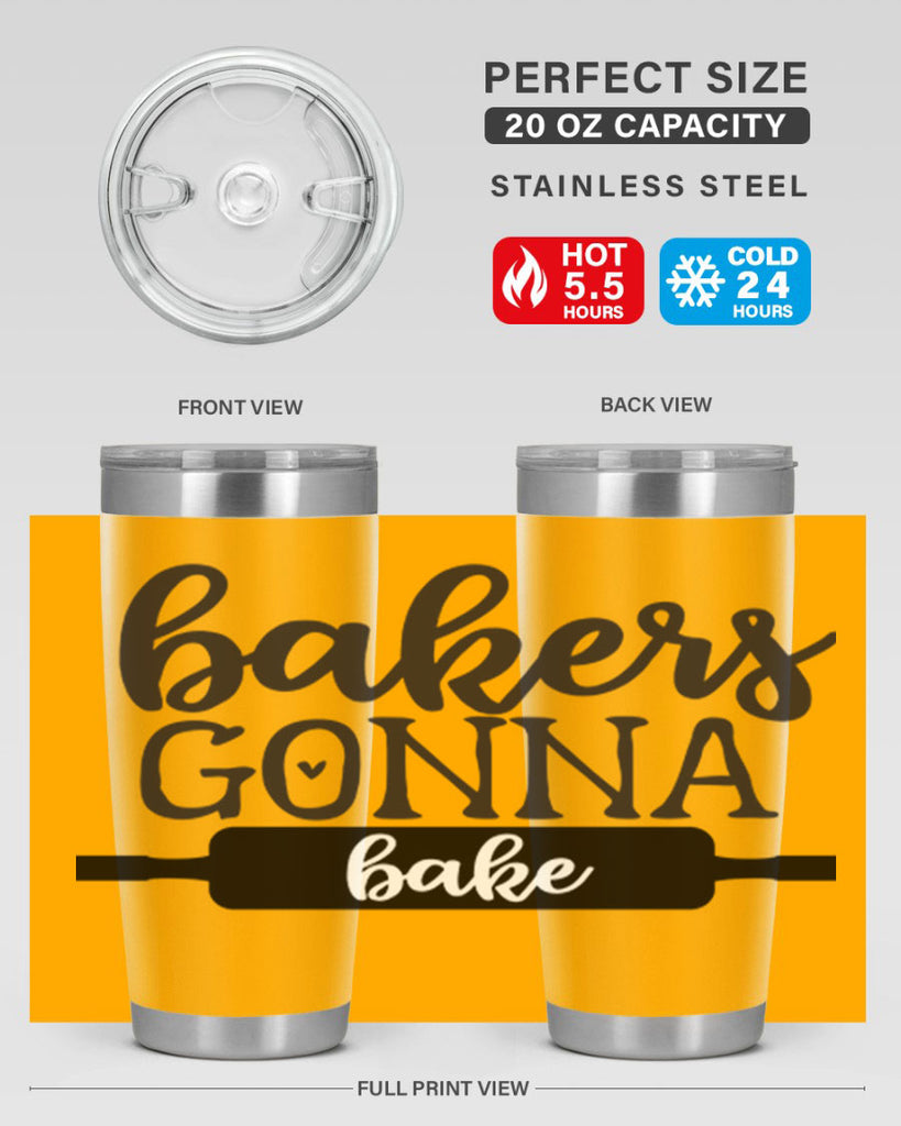bakers gonna bake 4#- kitchen- Tumbler