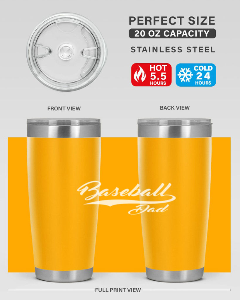 baseball dadi 50#- dad- Tumbler