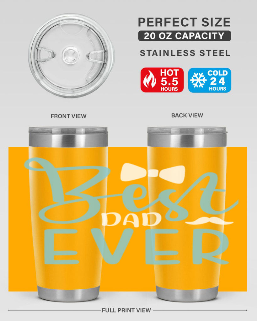 best dad ever 109#- fathers day- Tumbler