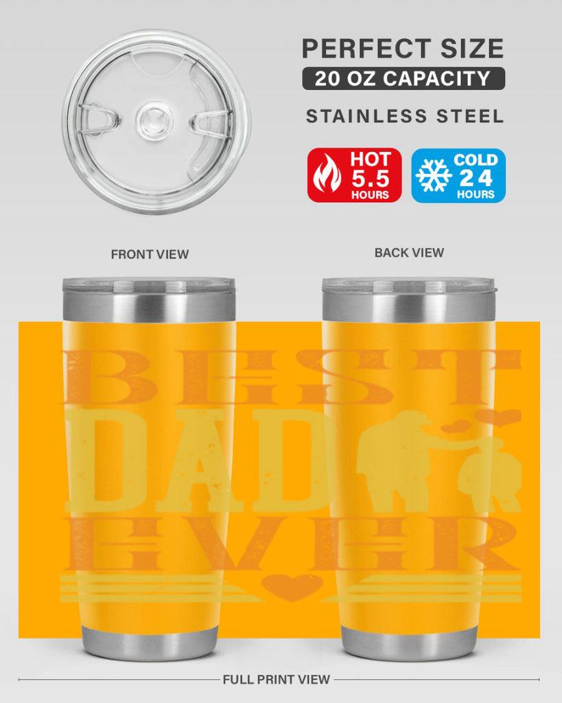 best dad ever 199#- fathers day- Tumbler