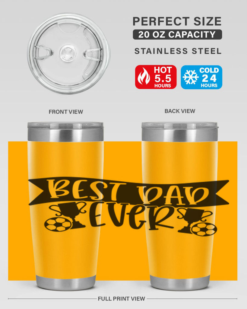 best dad ever 73#- fathers day- Tumbler