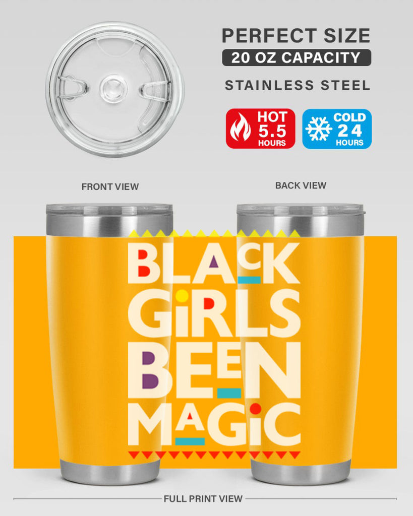 black girls been magic 243#- black words phrases- Cotton Tank