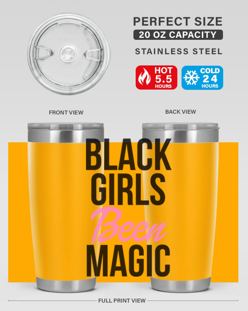 black girls been magic 244#- black words phrases- Cotton Tank